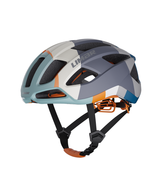 Limar Air Stratos helmet | Grey Orange Blue