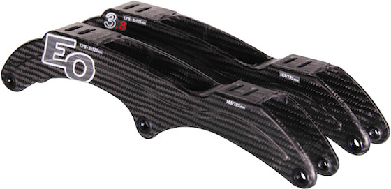 EO Skates Carbon Schiene 3x 125mm