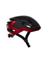 Limar Air Star Helm | Matt Black Chrome Red