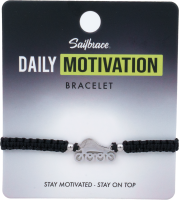 Skate | Braided Armband | Silber